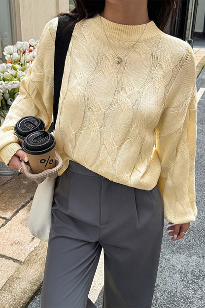 Long Sleeve Knit Base Sweater