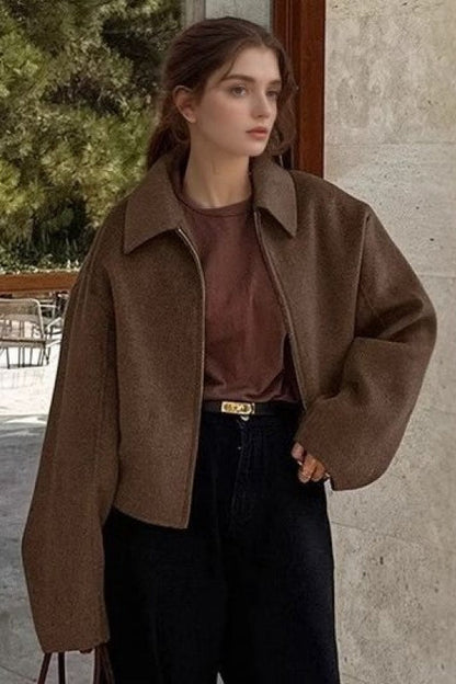 Classic Short Lapel Casual Jacket