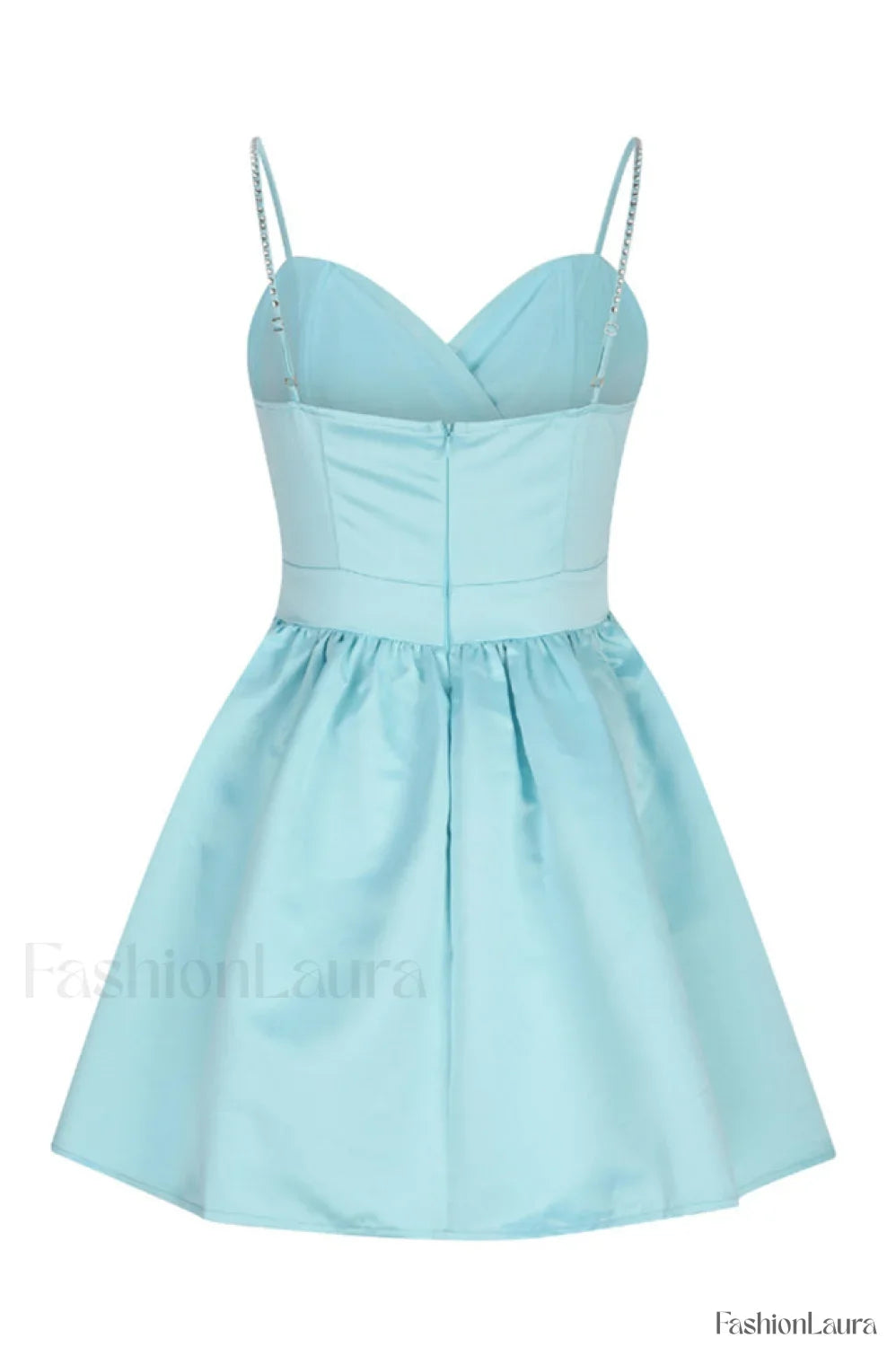 Diamond Elegant Suspender Mini Dress