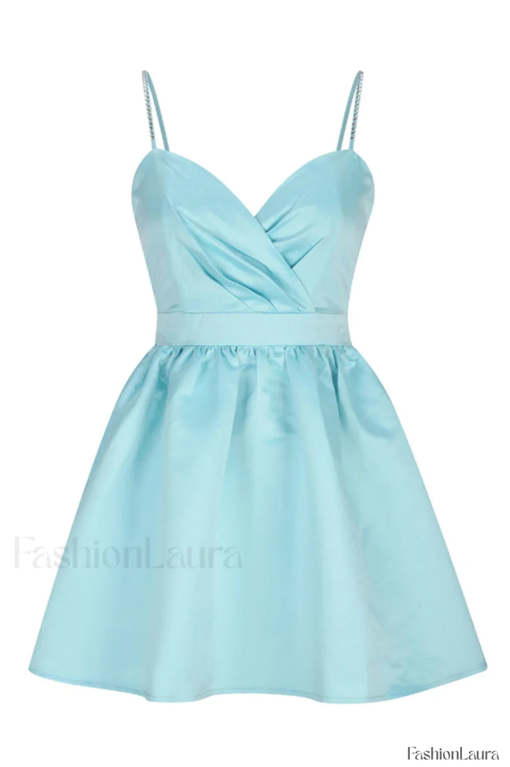 Diamond Elegant Suspender Mini Dress