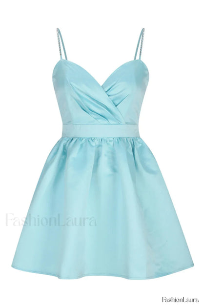 Diamond Elegant Suspender Mini Dress