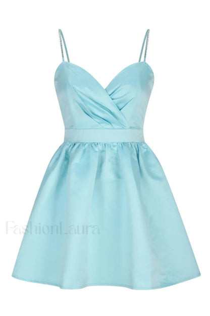 Diamond Elegant Suspender Mini Dress