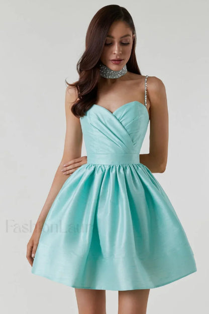 Diamond Elegant Suspender Mini Dress
