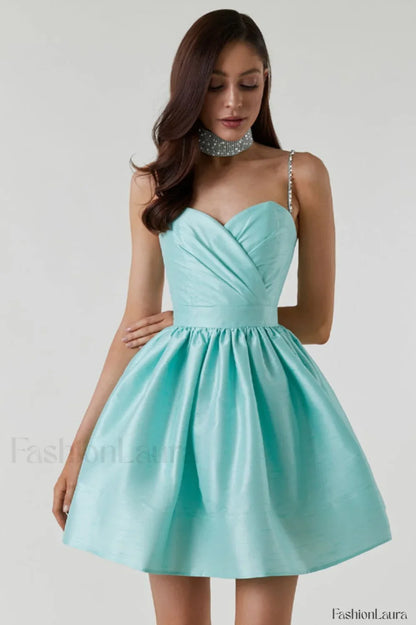 Diamond Elegant Suspender Mini Dress