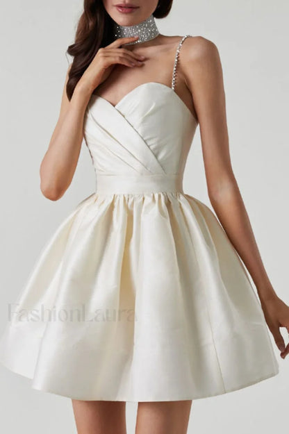 Diamond Elegant Suspender Mini Dress
