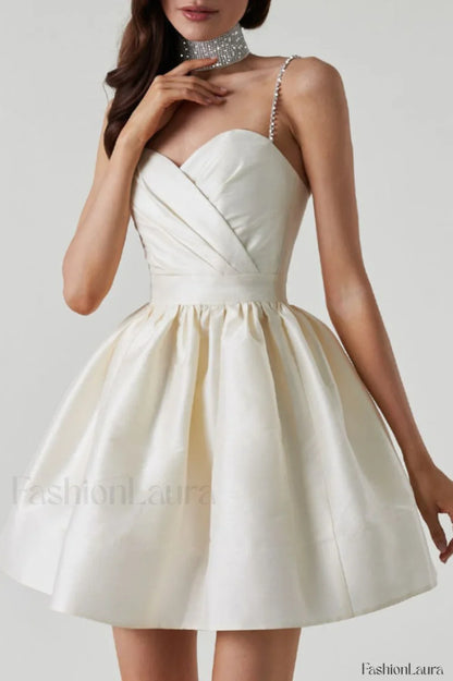 Diamond Elegant Suspender Mini Dress
