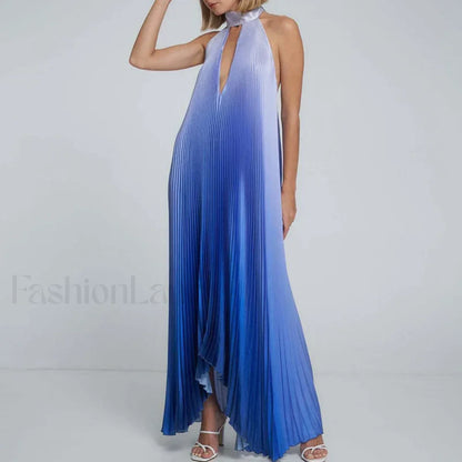 Draped Ethnic Hem Printed Maxi Dress