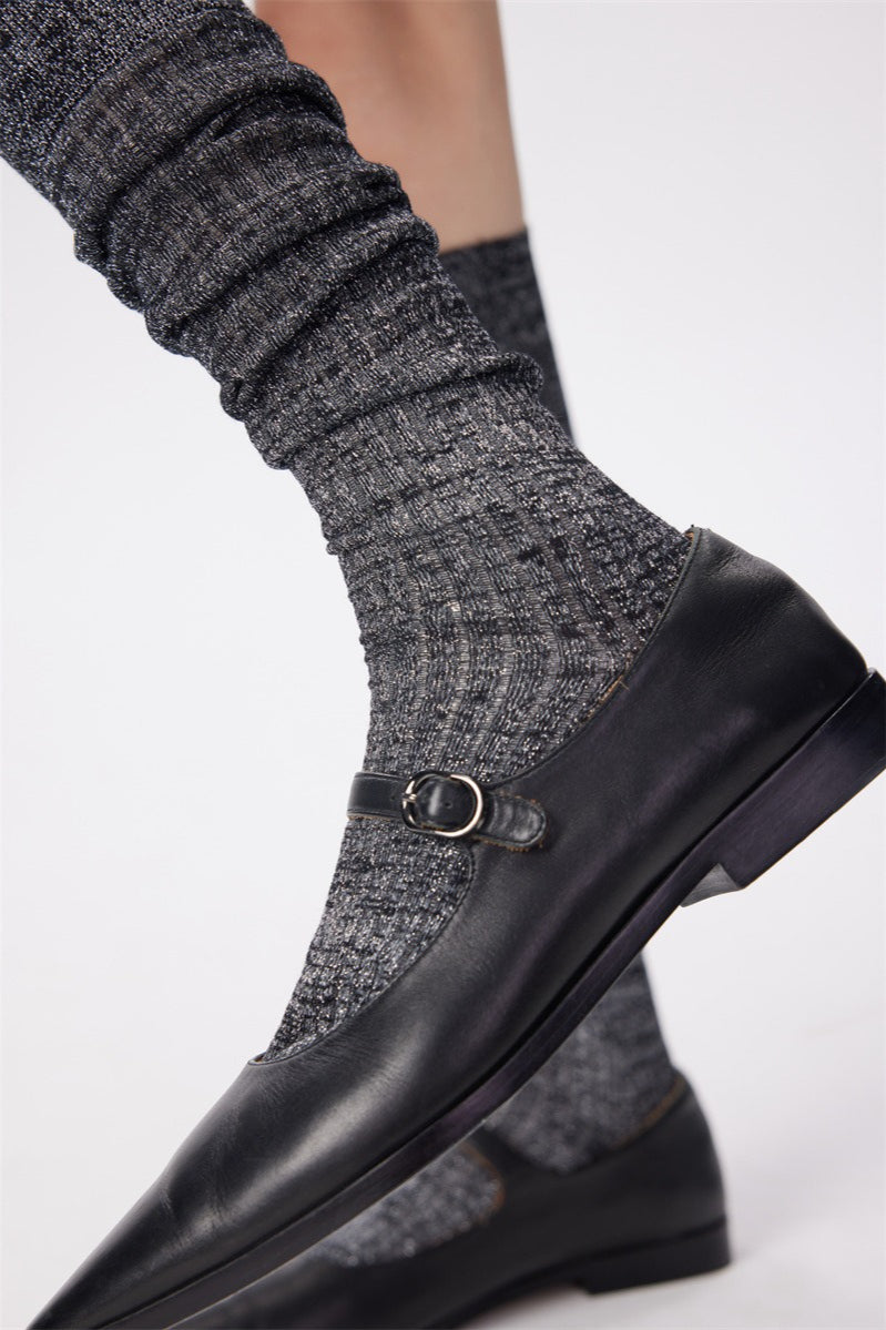Sheer Mesh Breathable Knee High Socks