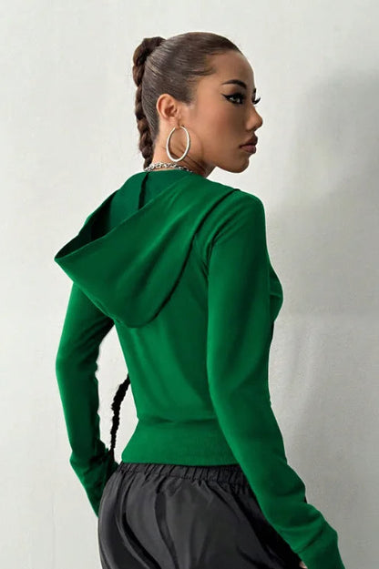 Retro Long Sleeve Hoodie