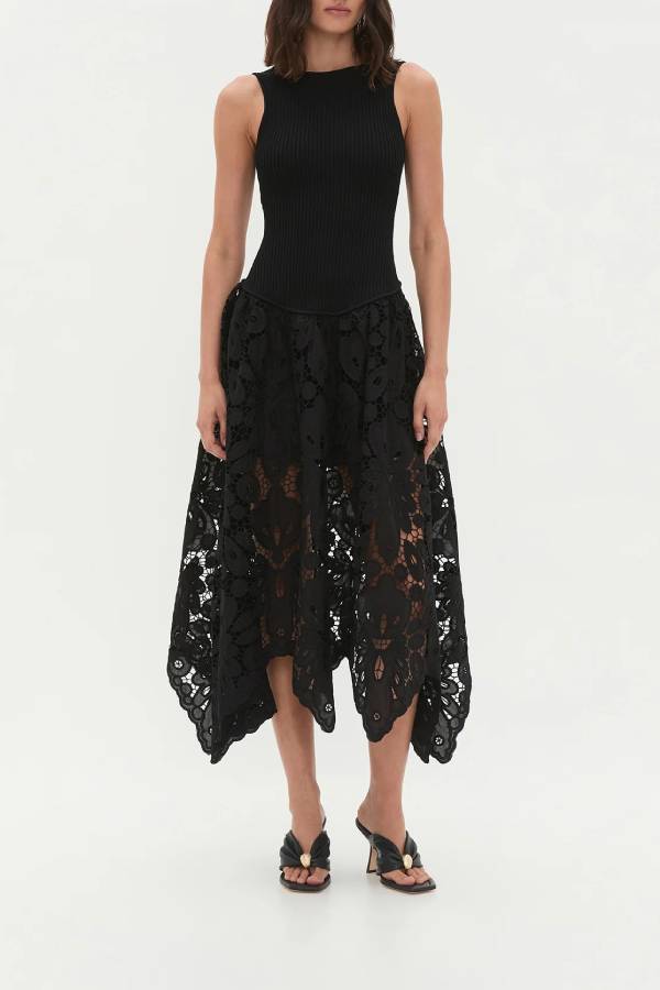 Atlas Knit Midi Dress