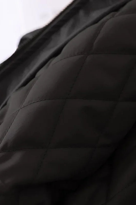 PU Leather Biker Short Jacket