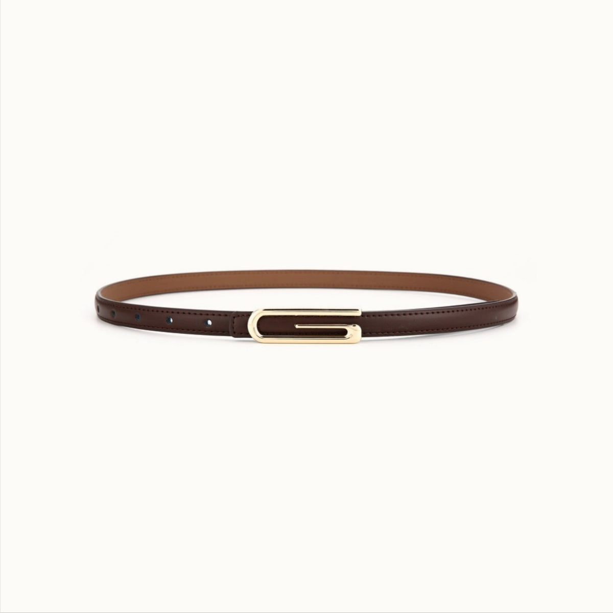 Fashion Versatile Slim Leather Pants Belt