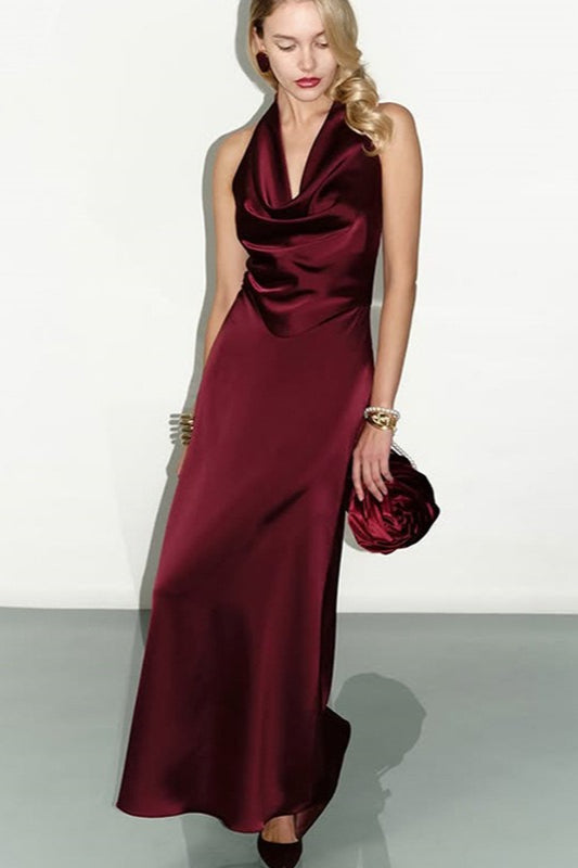 Satin Silk Dress