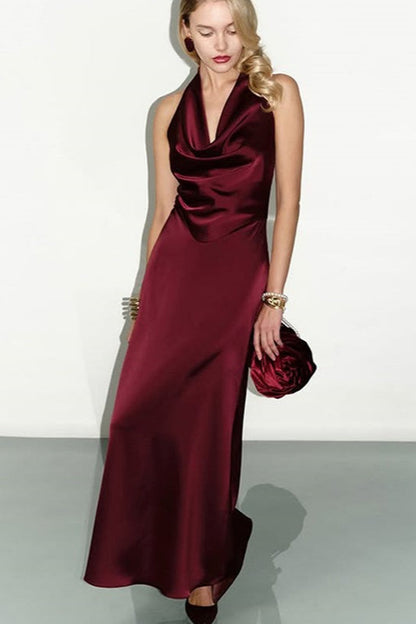 Satin Silk Dress