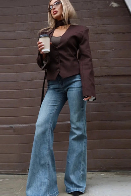 Single Breasted Casual Blazer
