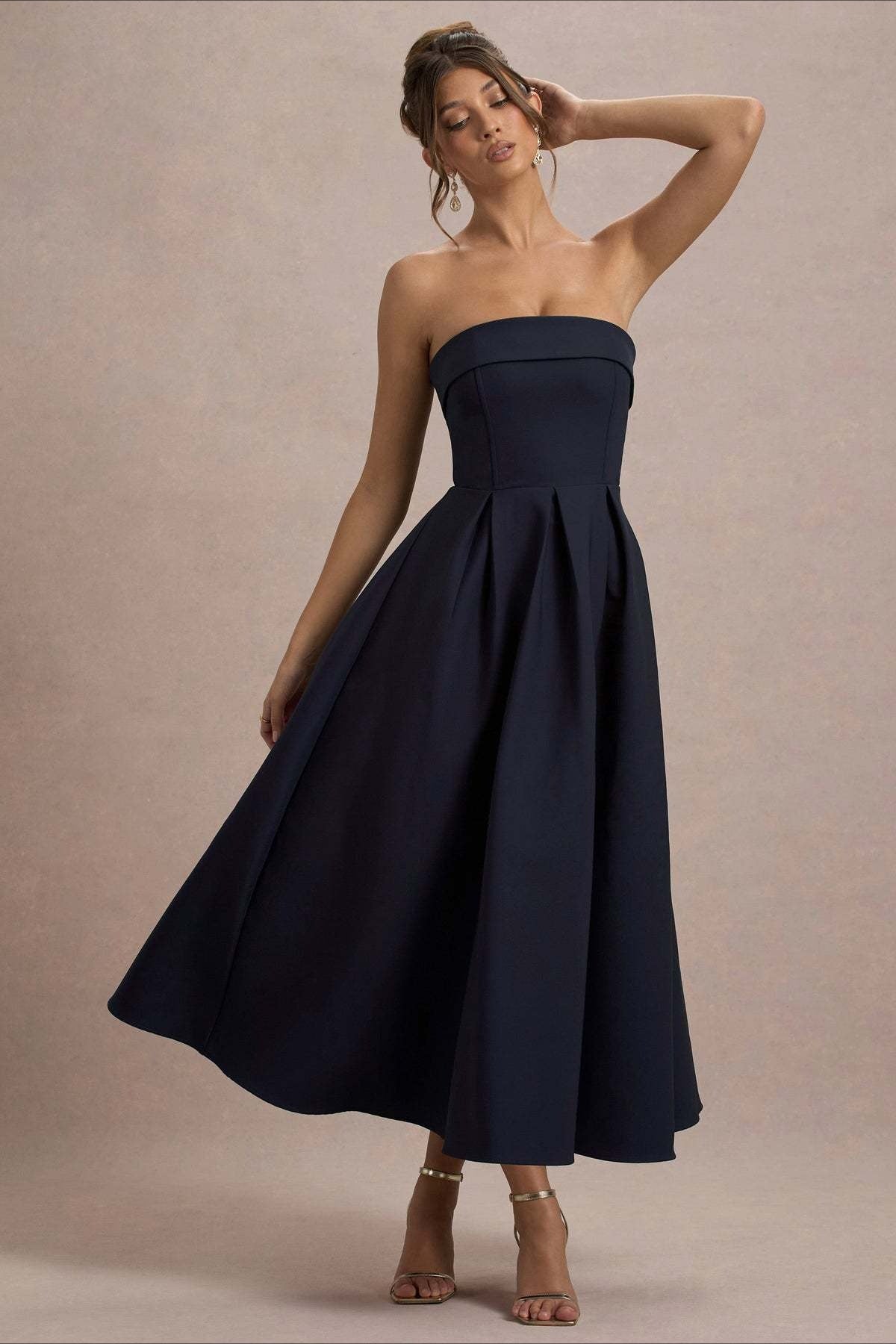 Bandage Strapless Party Dress