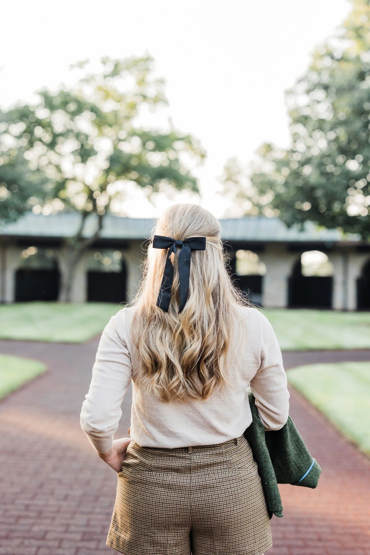 Florence Matte Satin Bow