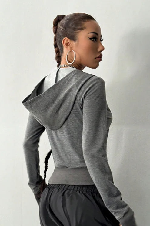 Retro Long Sleeve Hoodie