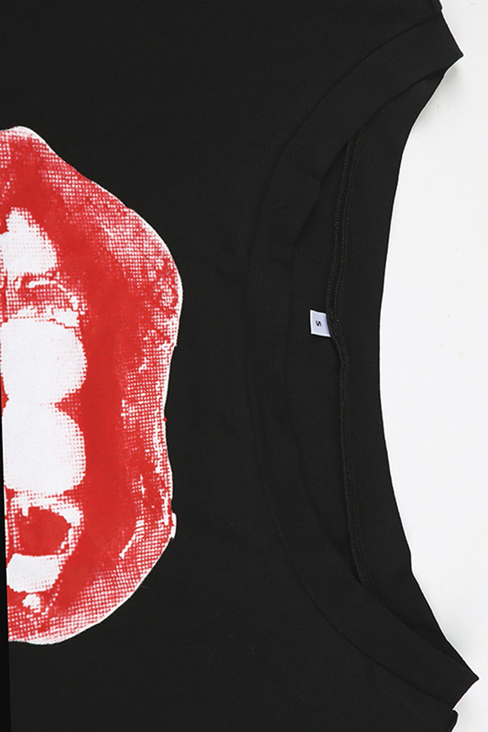 Double Lips Graphic Oversized T-Shirt