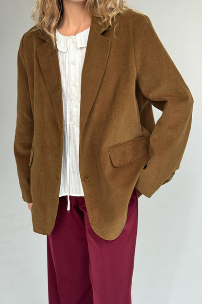 Timeless Corduroy Heavyweight Blazer