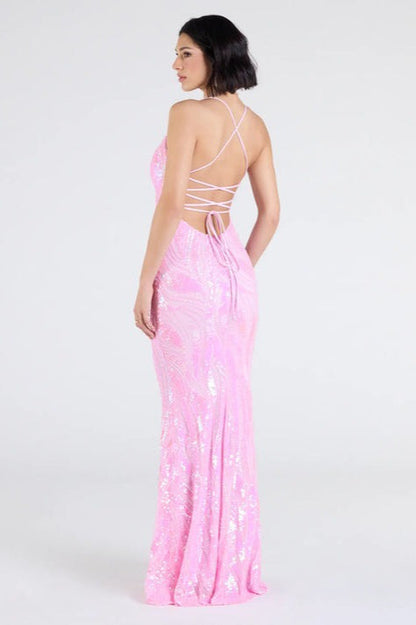 Elegant Sequin Party Formal Evening Sequin Dress