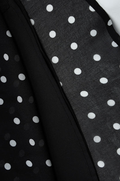 Polka Dot Halter Strapless Mini Dress