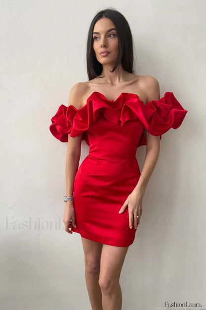 Elastic Mystic Stylish Satin Dress