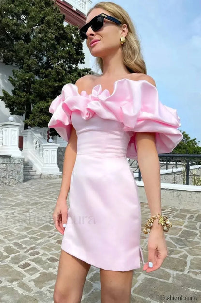 Elastic Mystic Stylish Satin Dress