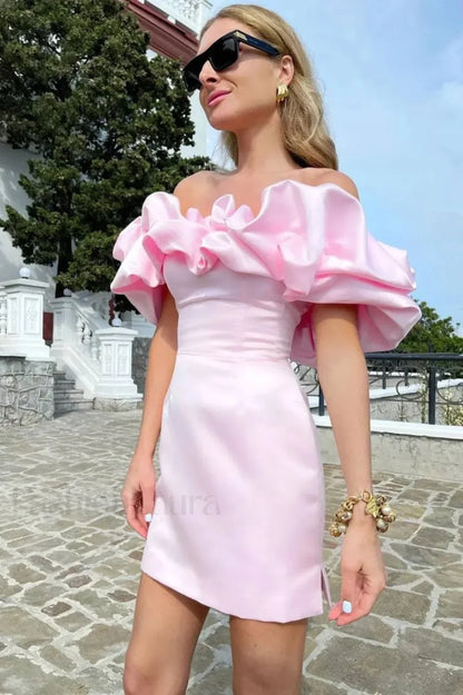 Elastic Mystic Stylish Satin Dress
