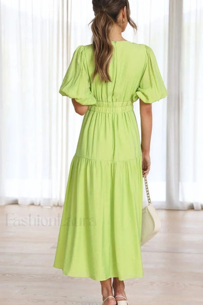 Erin Elegant Midi Dress