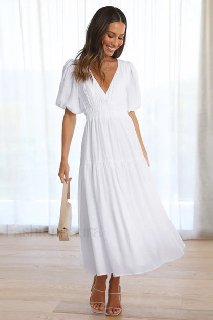 Erin Elegant Midi Dress