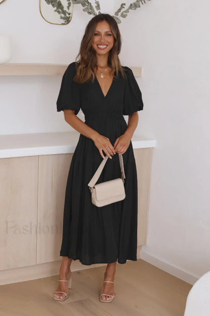Erin Elegant Midi Dress