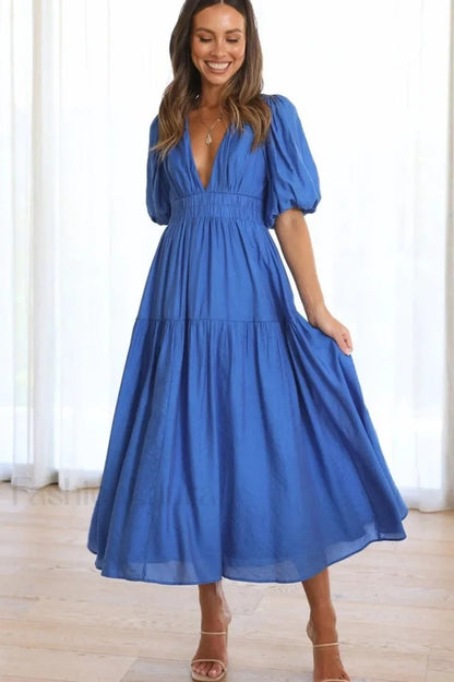Erin Elegant Midi Dress