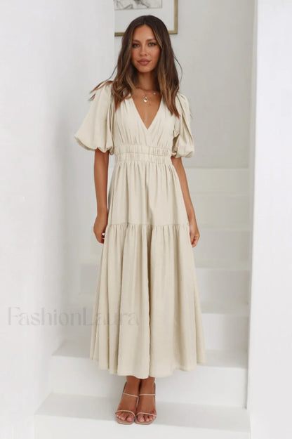 Erin Elegant Midi Dress