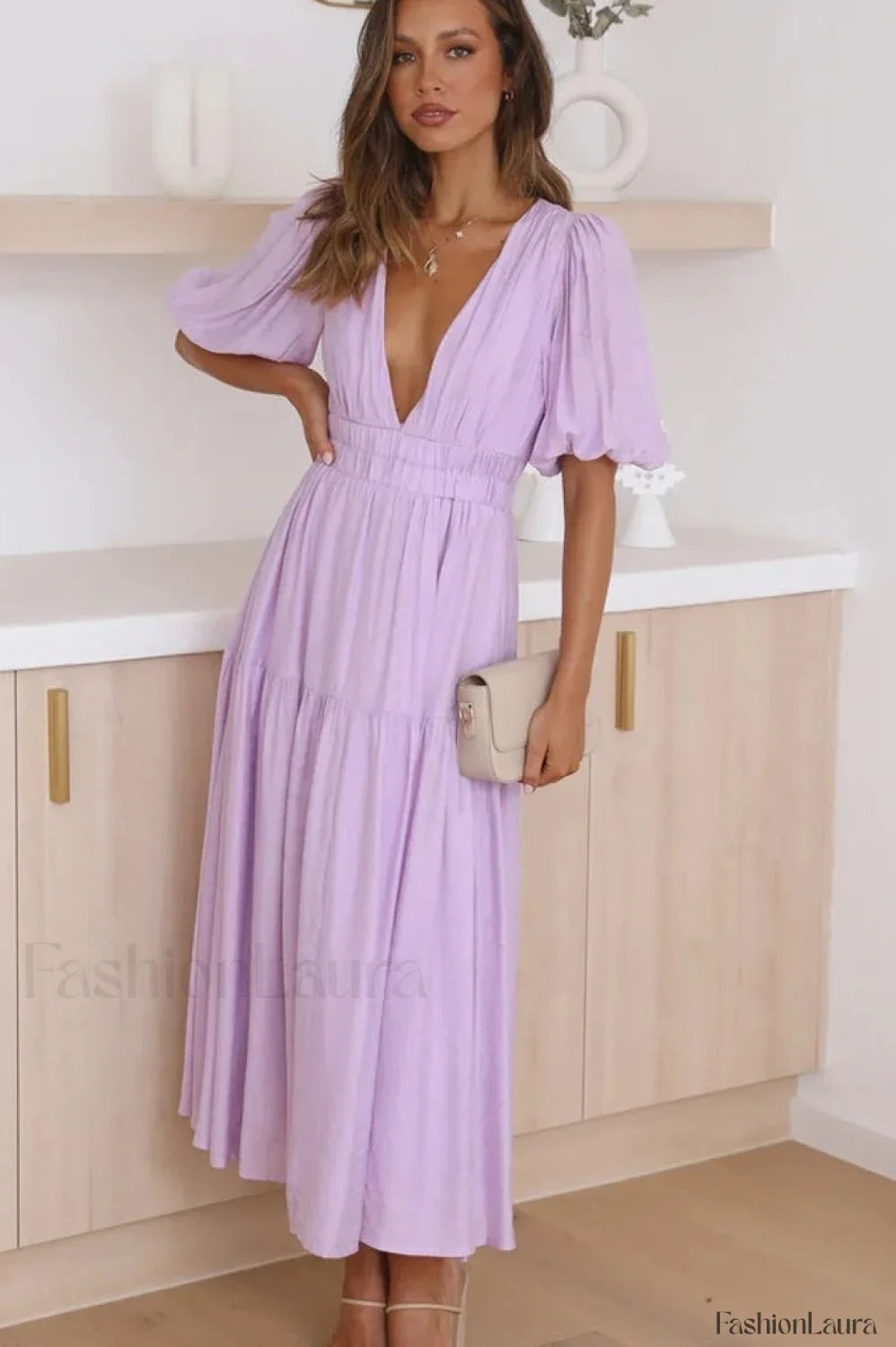 Erin Elegant Midi Dress