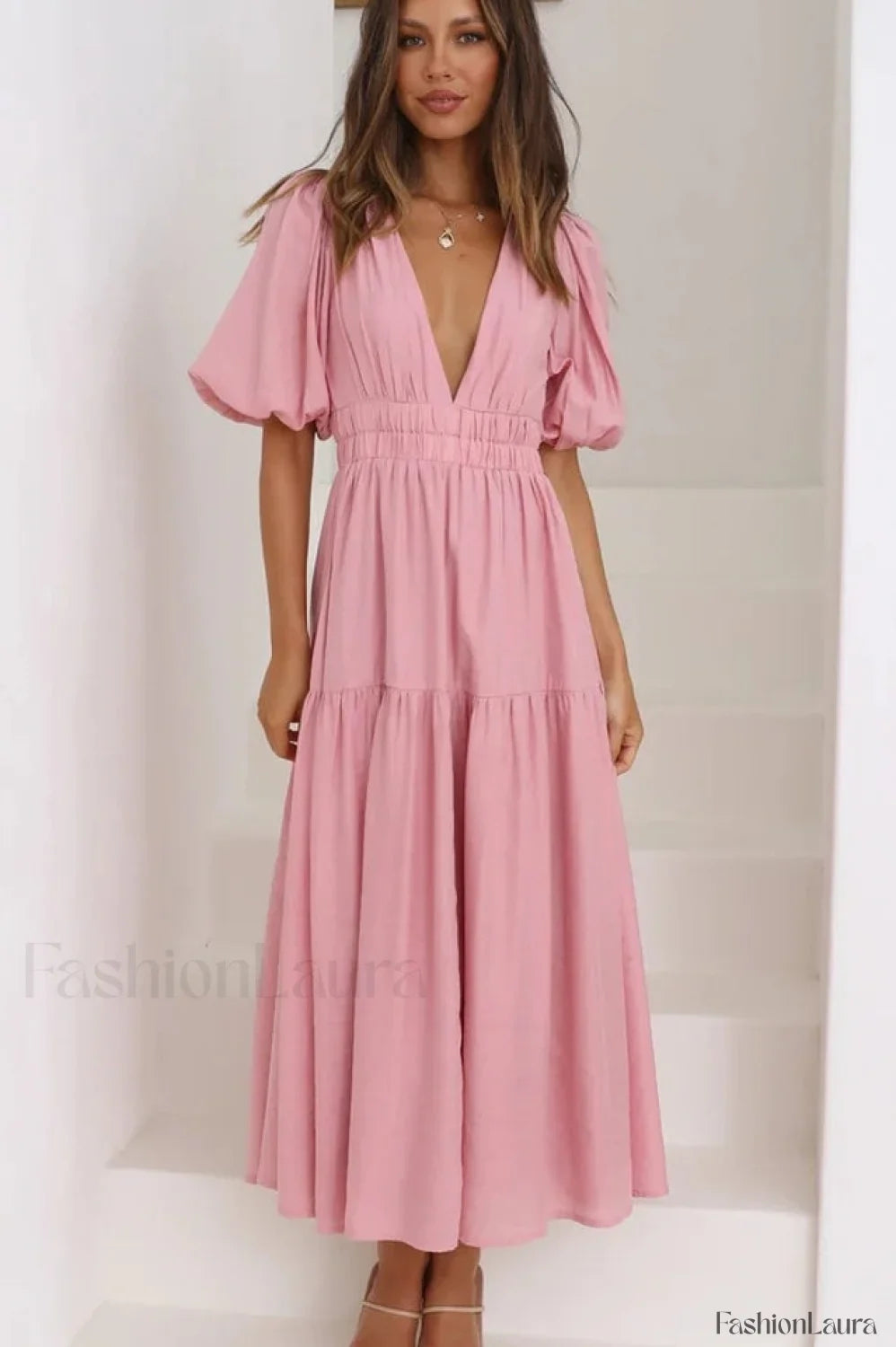 Erin Elegant Midi Dress