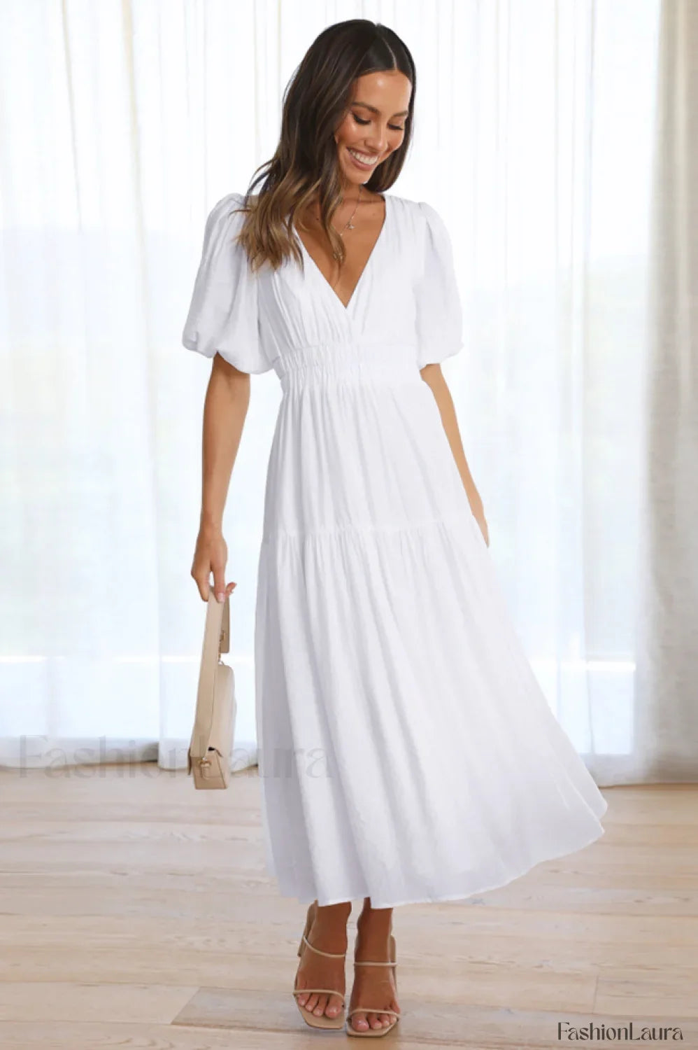 Erin Elegant Midi Dress
