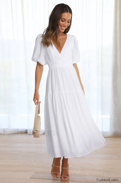 Erin Elegant Midi Dress