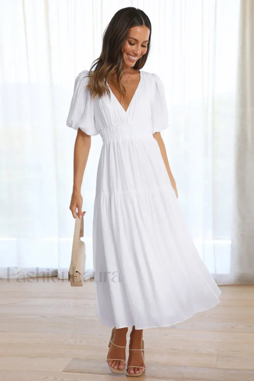 Erin Elegant Midi Dress