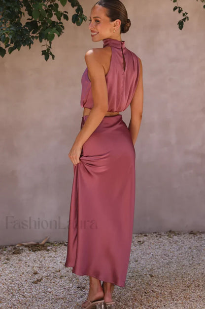 Esther Top + Charming Maxi Skirt Set