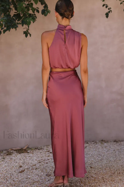 Esther Top + Charming Maxi Skirt Set