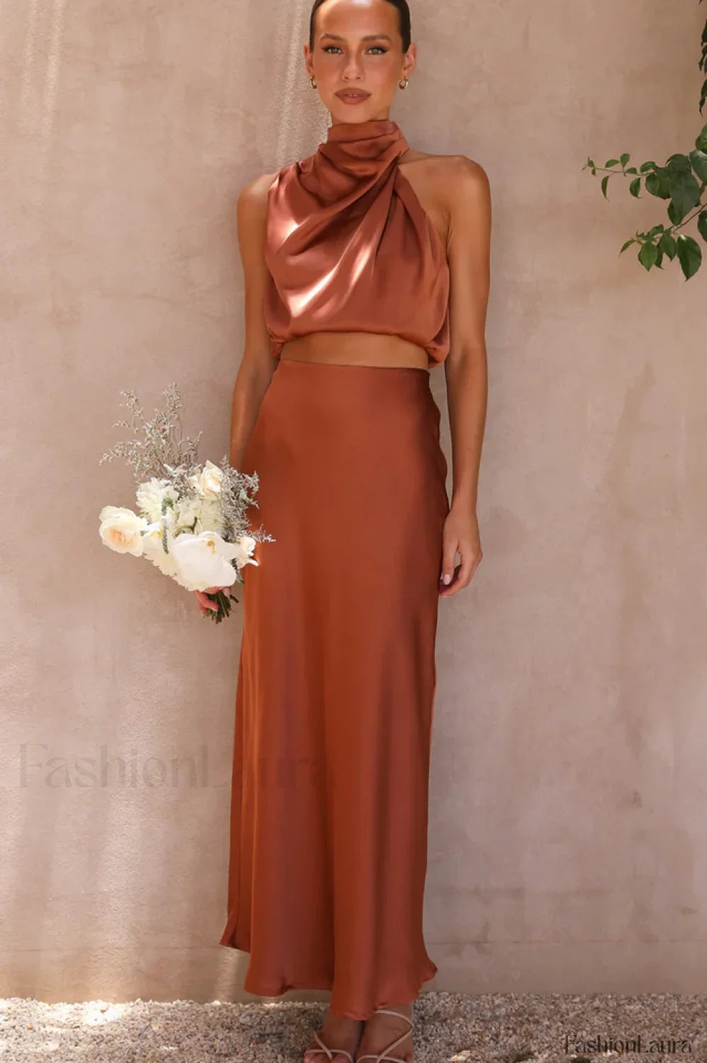 Esther Top + Charming Maxi Skirt Set