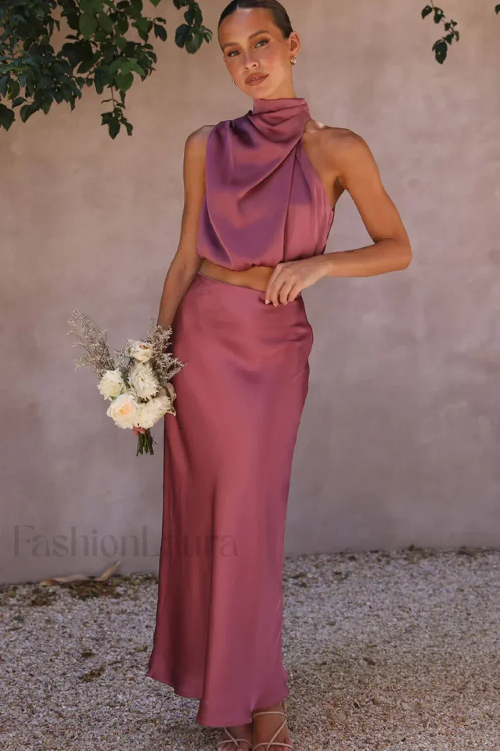 Esther Top + Charming Maxi Skirt Set
