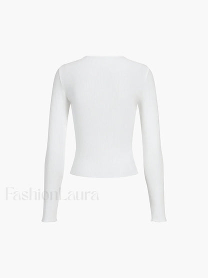 Everyday Rib Long Sleeve Top