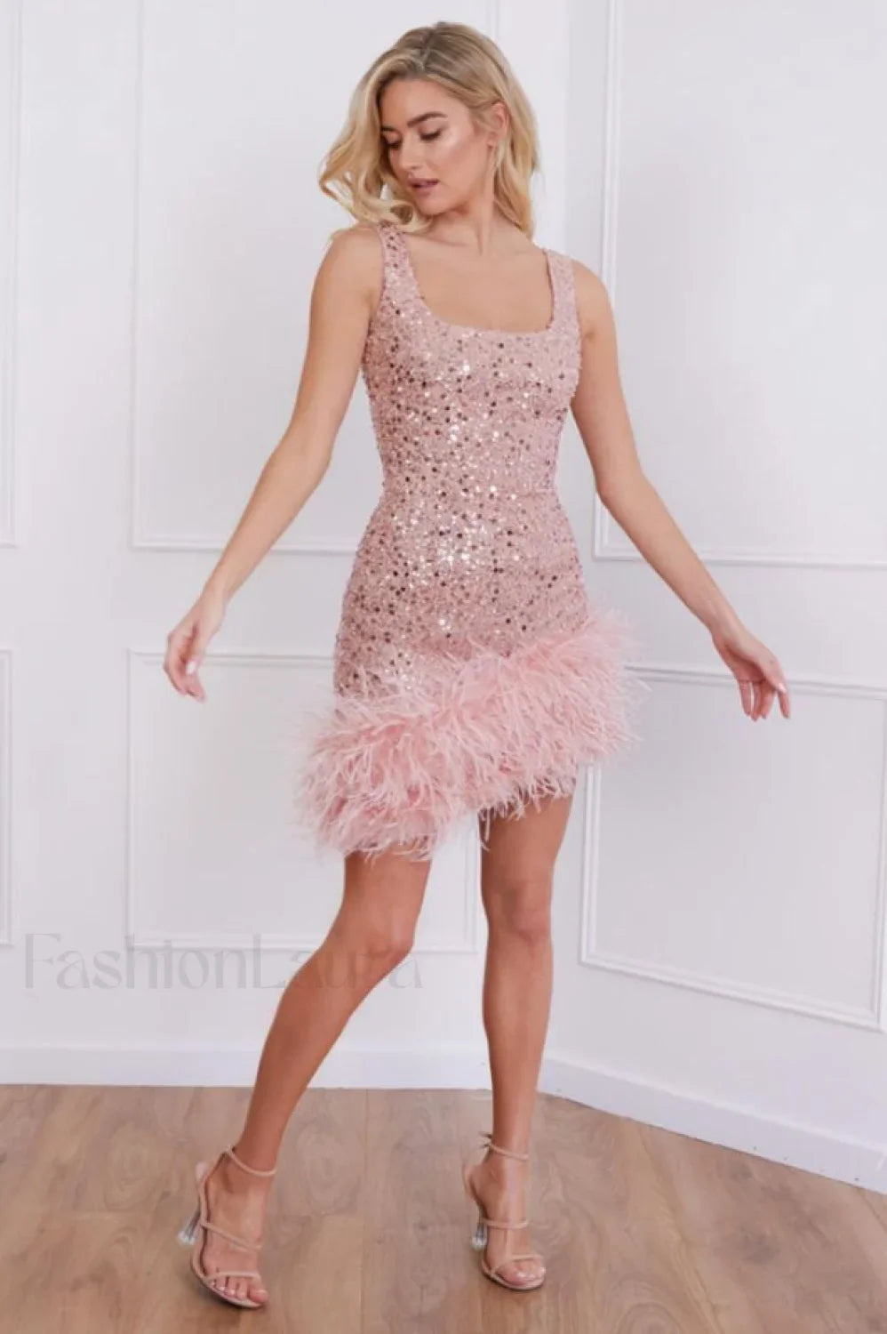 Evie Elegant Pink Dress