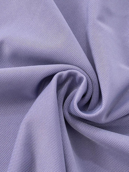 Mock Neck Waist Knot Drape Panel Bodycon Maxi Dress