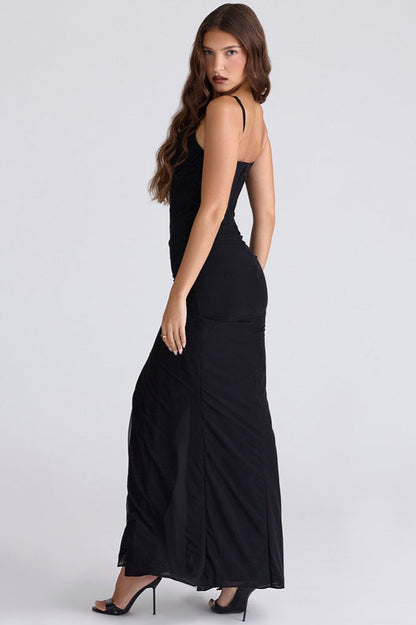 Sultry Bodycon Slip Dress