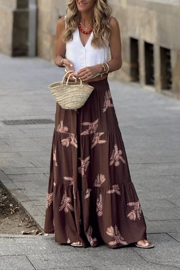 Suzanne Embroidered Skirt