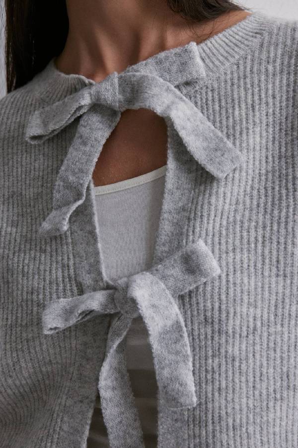 PCSILLY LS REV TIE KNIT NOOS BC