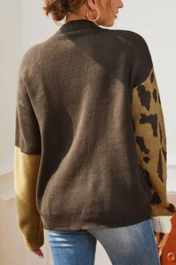 Loose Crew Neck Sweater